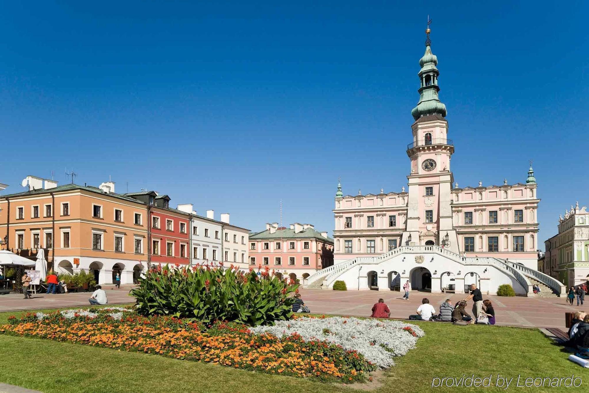 Hotel Zamojski Zamość Esterno foto