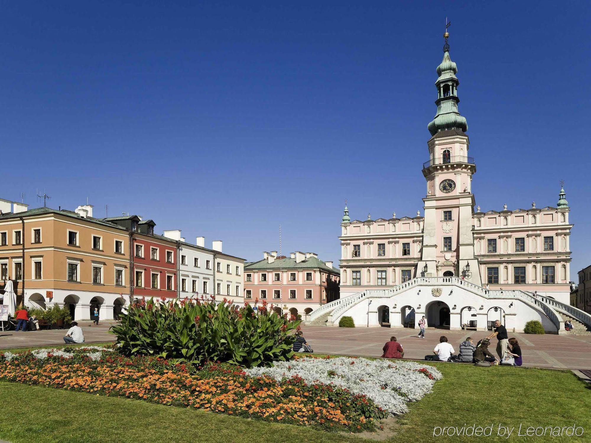 Hotel Zamojski Zamość Esterno foto
