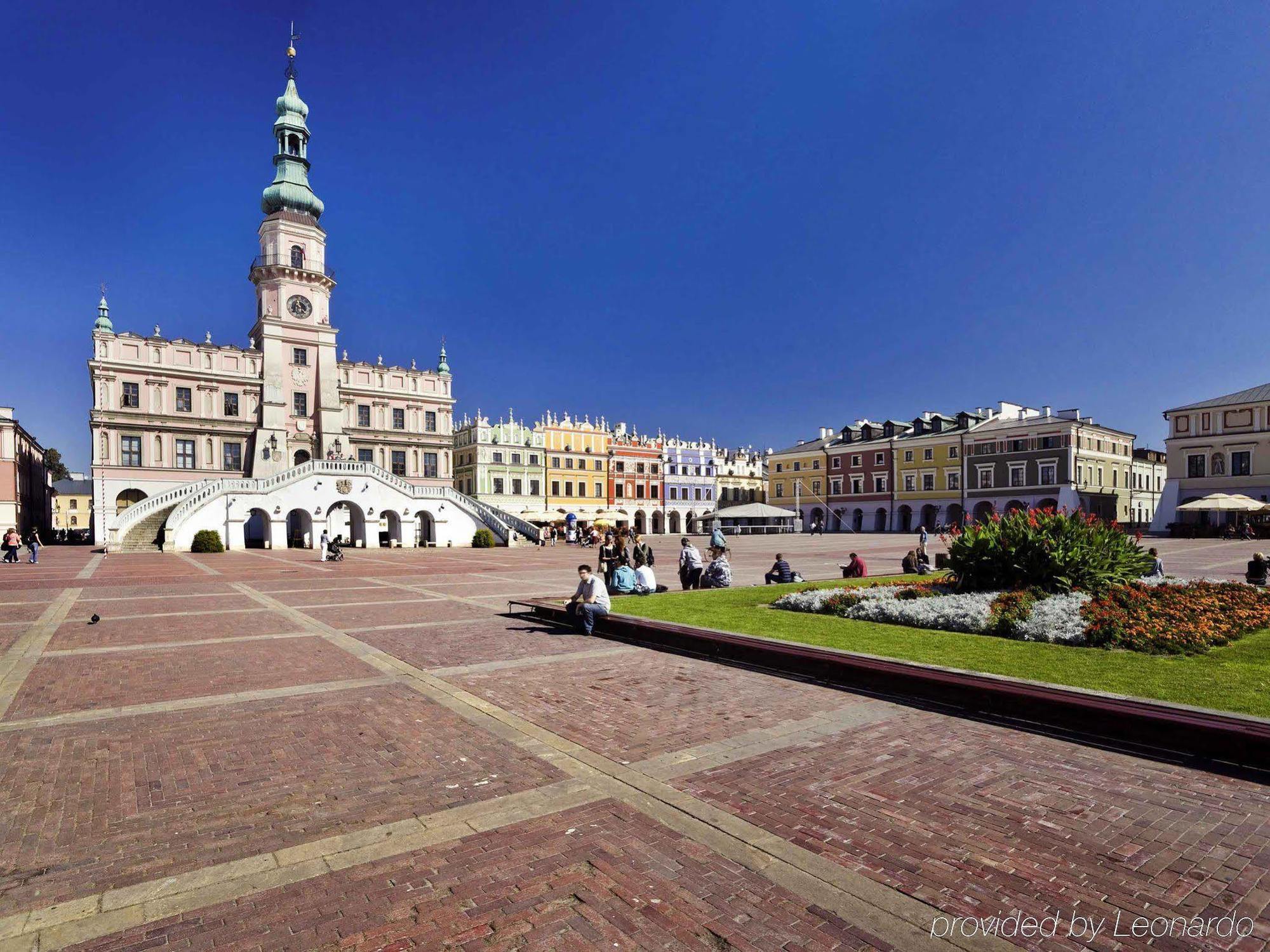 Hotel Zamojski Zamość Esterno foto